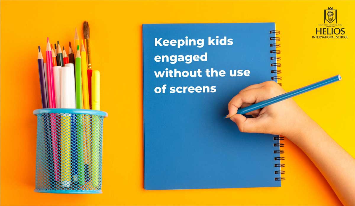 Keeping kids engaged without the use of screens