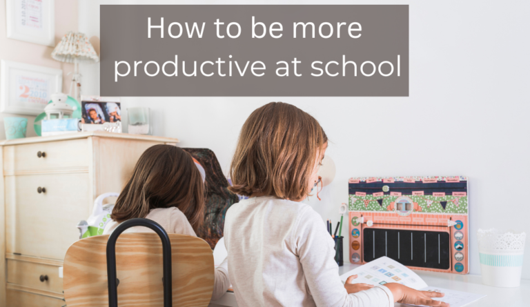 How to be more productive at school - Best CBSE Schools in Sinhagad ...