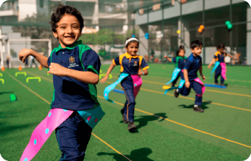 Outdoor Activity At Helios School Pune