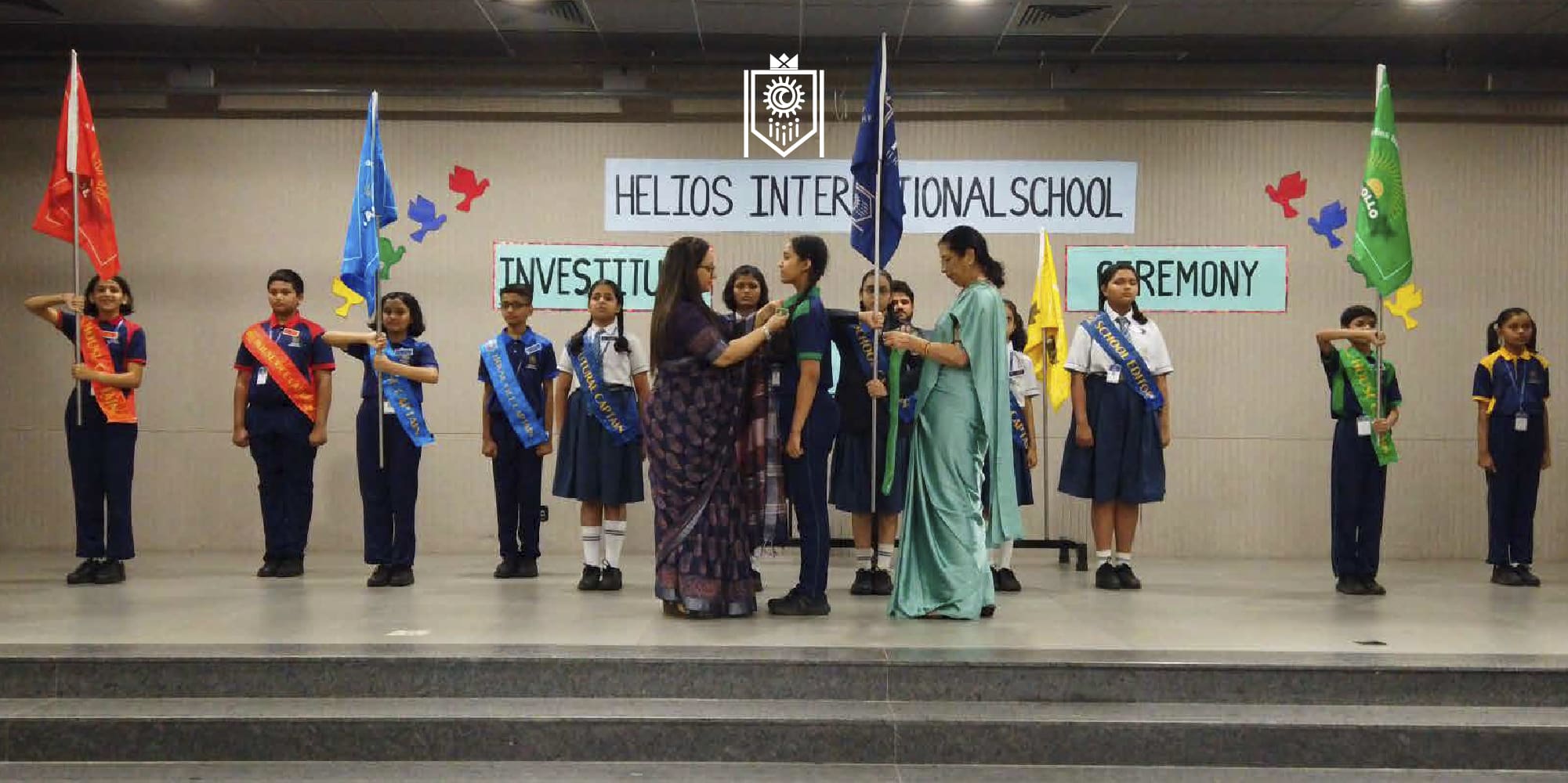 Times of India Covers Helios Schools’ Grand Investiture Ceremony