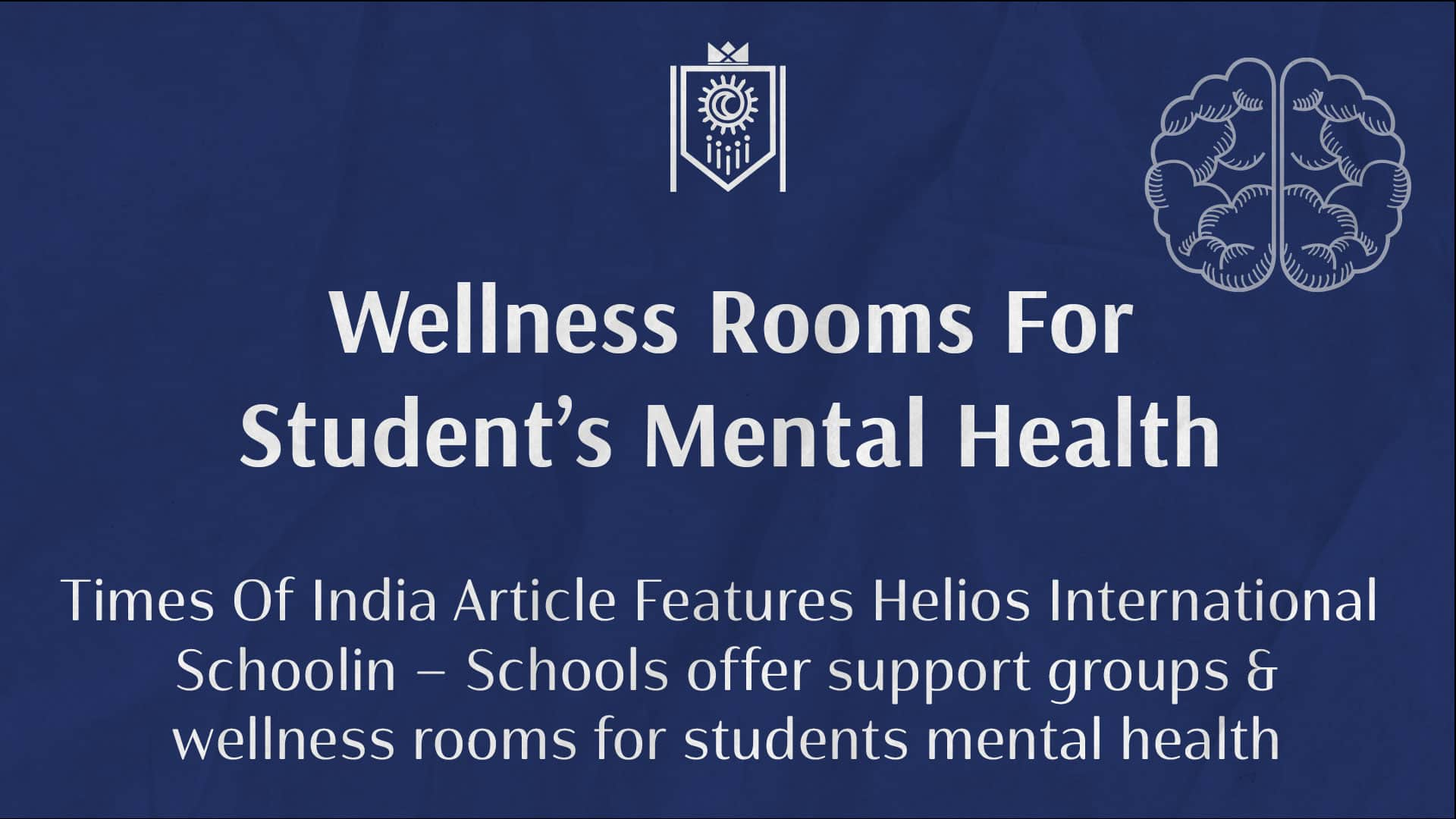 Times of India Article Feature – Wellness Rooms For Student’s Mental Health