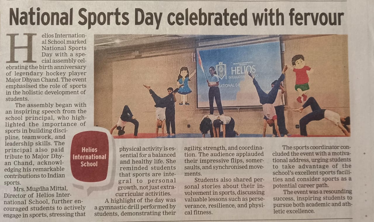 Article - National Sports Day Celebration