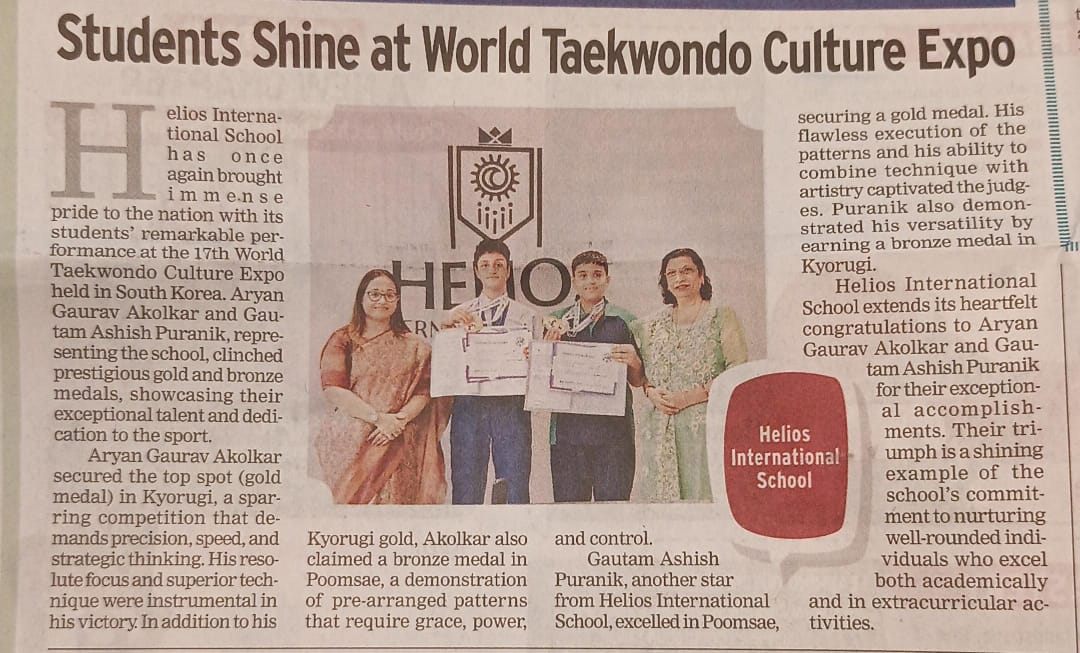 Article - Student shine at Taekwondo Culture Expo